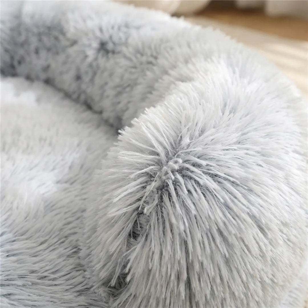 Entspannendes orthopädisches Hundebett mit Eierschaum-Technologie für eine gesunde Wirbelsäule des Hundes.