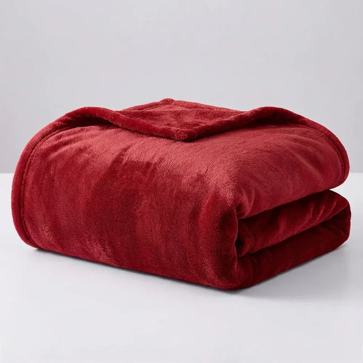 Gemütliche Wurfdecke für Sofa oder Bett, ultraweich und wärmend für entspannte Abende zuhause.