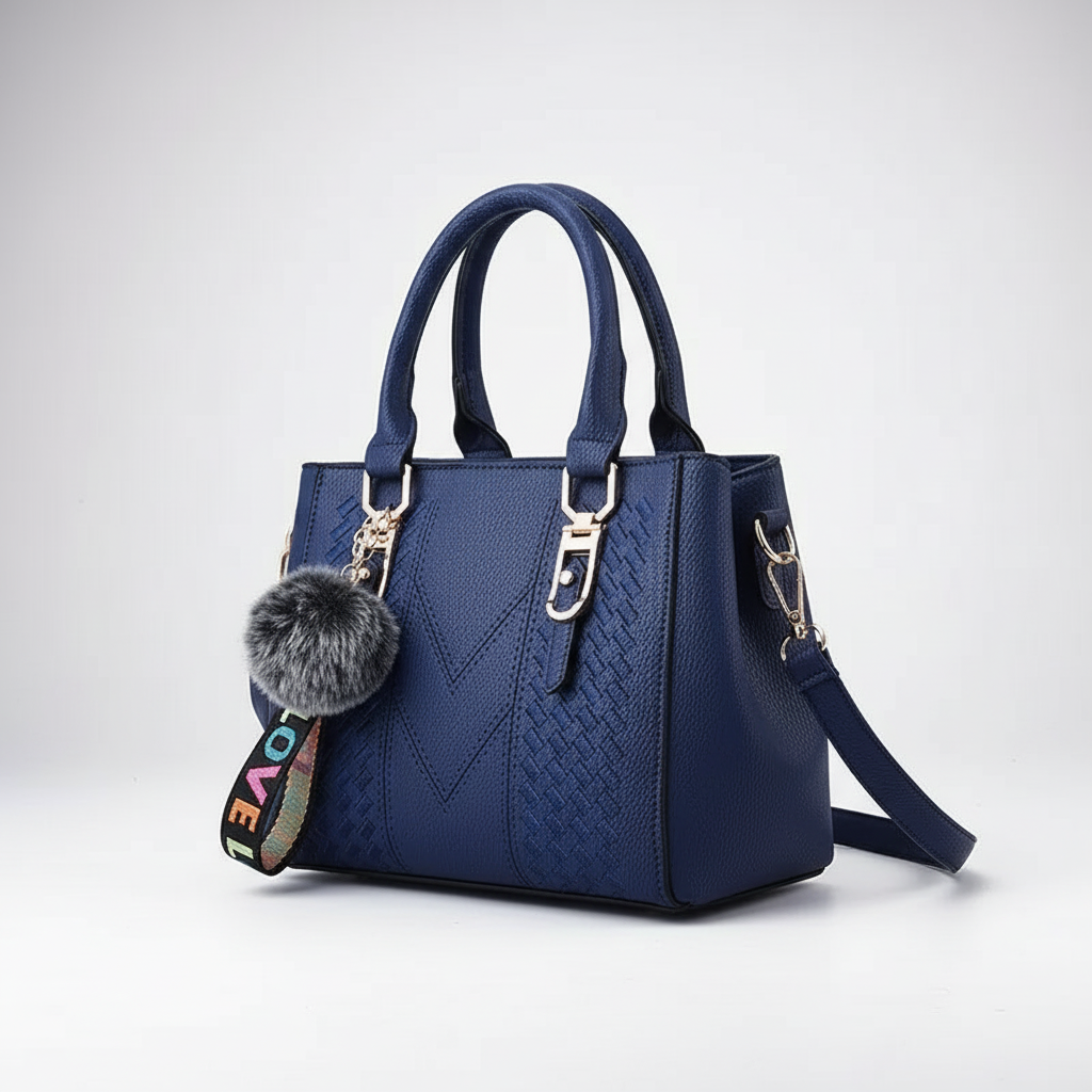 Zeitlose Eleganz: Damen Satchel-Tasche aus PU-Leder, perfekt als stilvolle Alltagstasche.