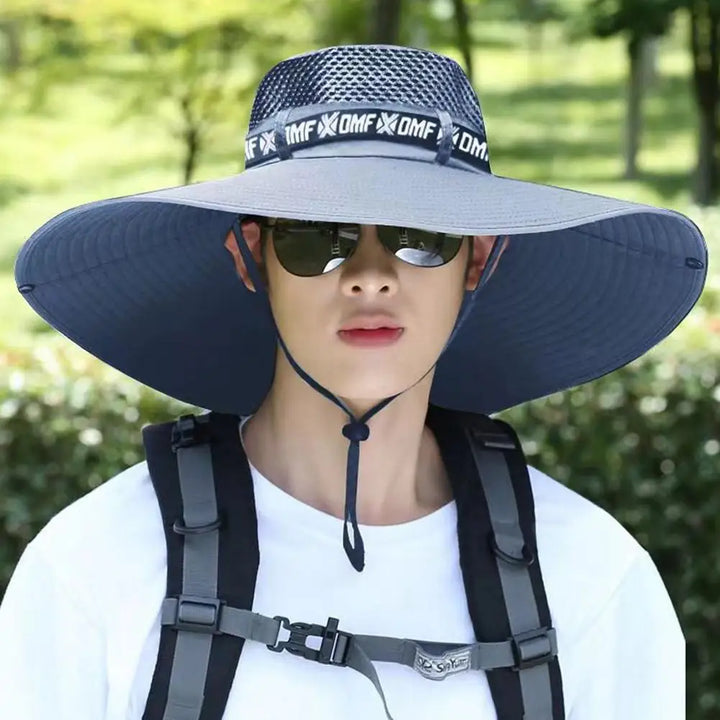 Idealer Breitkrempenhut, unisex, für Sonnenschutz beim Gärtnern & Spazierengehen.