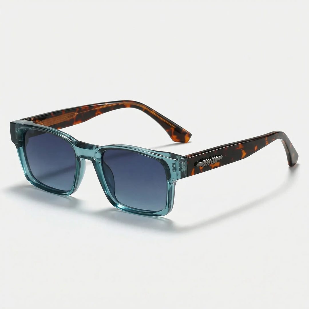 Trendige Herren-Sonnenbrille, eckig, polarisiert, UV400, perfekt für Outdoor.