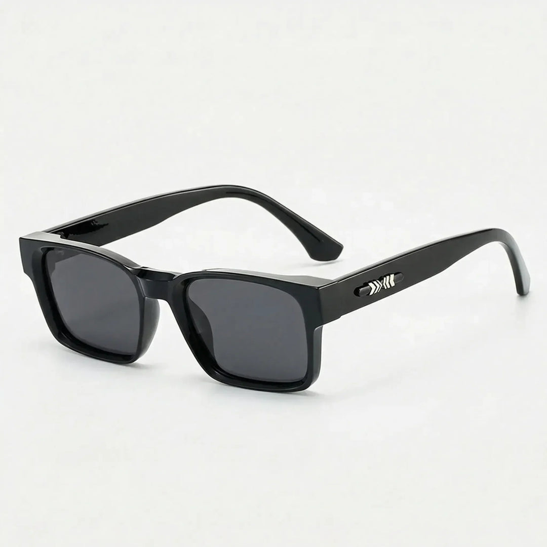 Trendige Damen Sonnenbrille, eckig, UV400, polarisiert, mit modernem Rahmen.