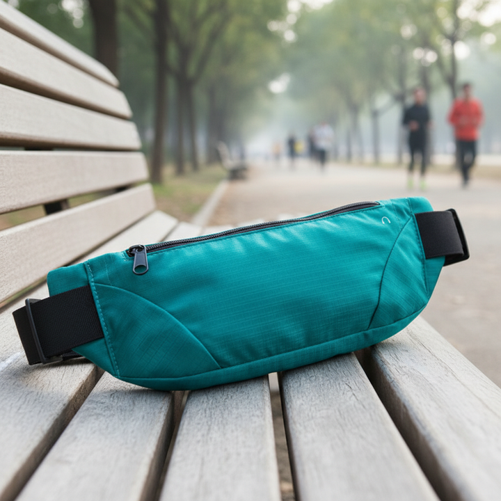 Unisex leichte, wasserdichte Hüfttasche aus Polyester für Sport, Laufen und Reise-Essentials.