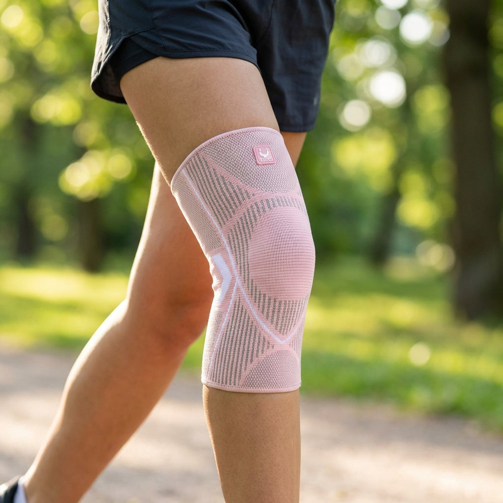 Kompressions-Kniebandage für Sport & Alltag, gezielte Unterstützung & Schmerzlinderung.