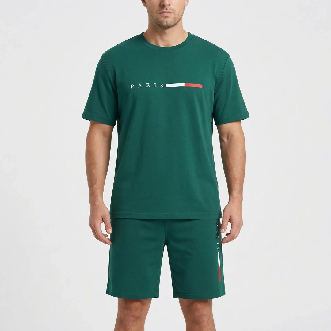 Hochwertiger Herren Activewear Sportset; langlebig, atmungsaktiv & bequem für jede Aktivität.