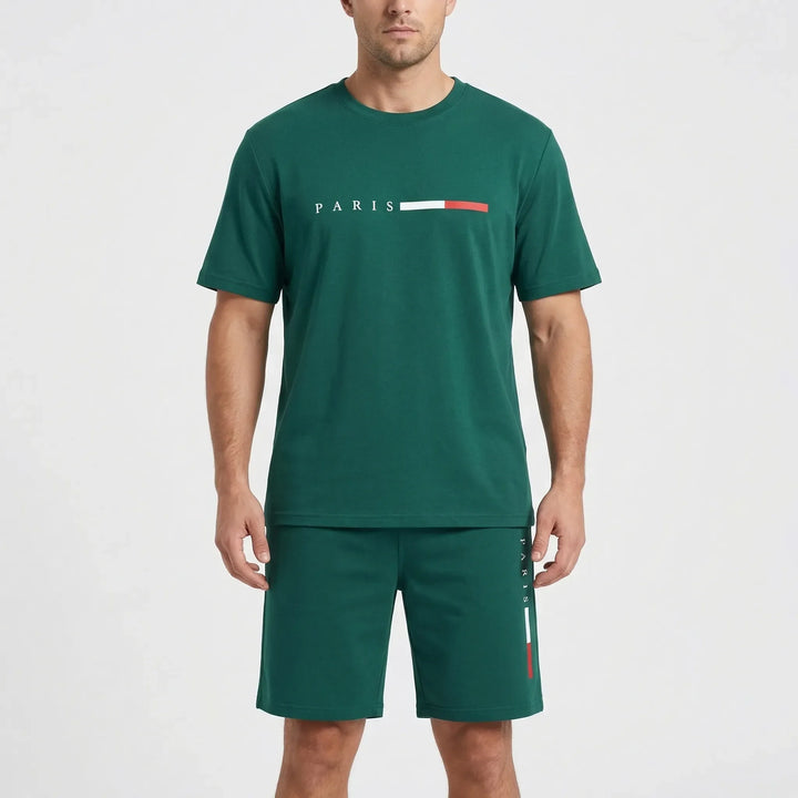 Hochwertiger Herren Activewear Sportset; langlebig, atmungsaktiv & bequem für jede Aktivität.