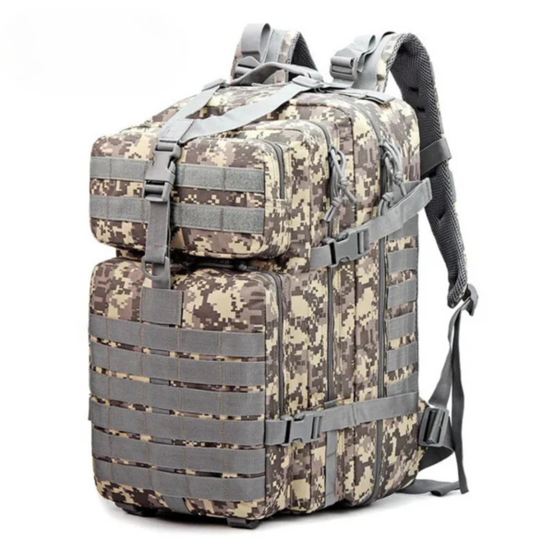 Taktischer Rucksack 50L, Unisex-Modell, langlebig und perfekt für jede Herausforderung.