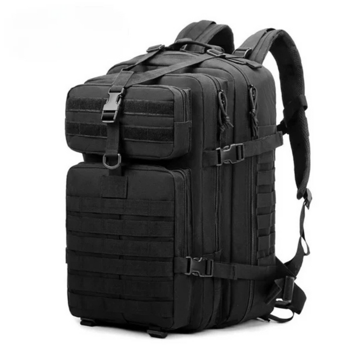 Großer 50 Liter taktischer Rucksack, ideal für mehrtägige Wanderungen und Campingausflüge.