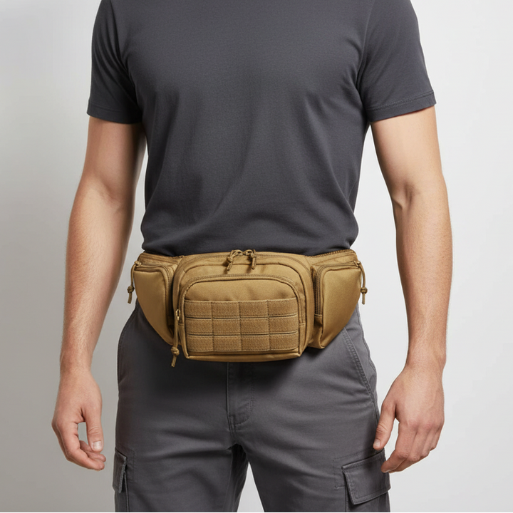 Vielseitige Unisex Outdoor-Gürteltasche, wasserdicht, ideal für Sport, Reisen und täglichen Gebrauch.
