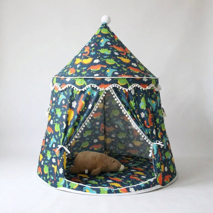 Rosa faltbares Kinder Spiel-Tipi, robustes Zelt für fantasievolle Stunden im Kinderzimmer, perfekt für kleine Prinzessinnen.
