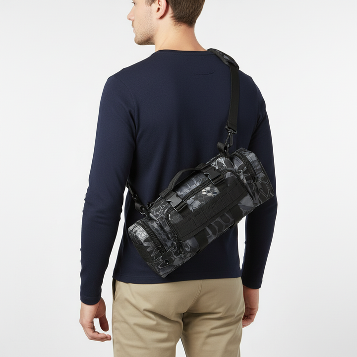 Vielseitige taktische Gürteltasche, ideal für Reise, Wandern & Outdoor-Sport.