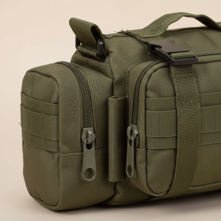 Kompakte Outdoor-Gürteltasche, perfekt für Handy, Schlüssel & kleine Utensilien.