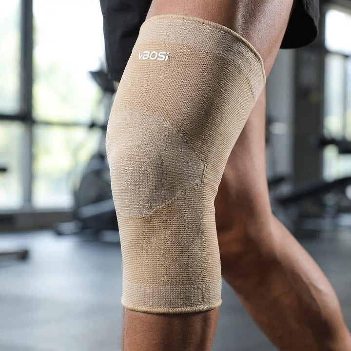 Elastische Kniebandage für Sport & Alltag. Optimale Unterstützung bei Laufen, Radfahren, Basketball & mehr.