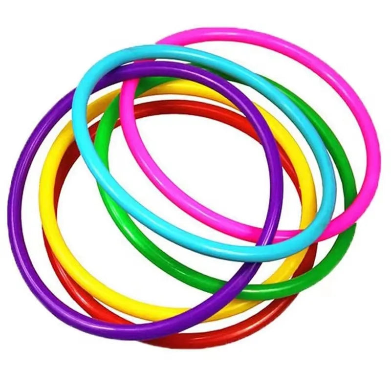 Maximaler Spielspaß im Freien mit diesen bunten Kinder Wurfringen. Das ideale Gartenspiel für die ganze Familie.