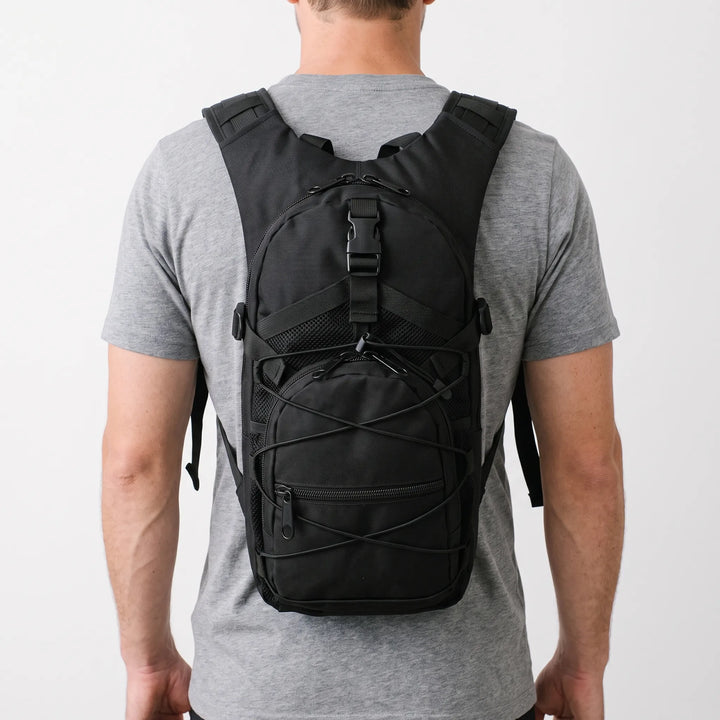 Ergonomischer Outdoor-Rucksack, unisex, mit atmungsaktivem Rückenpolster für Komfort bei Wandern & Sport.