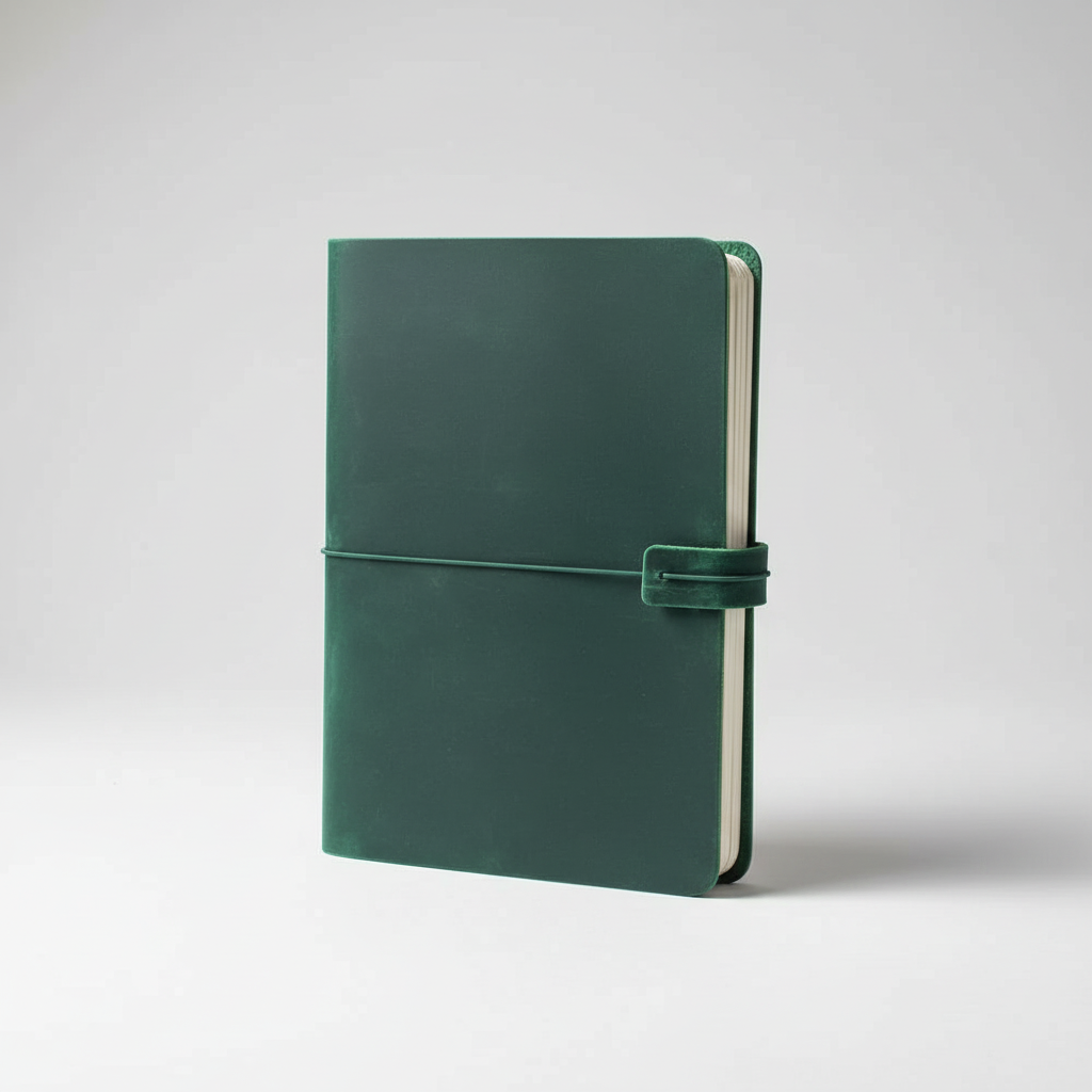 Elegantes Leder-Tagebuch als Reisebegleiter, ein besonderes Geschenk für Abenteurer.