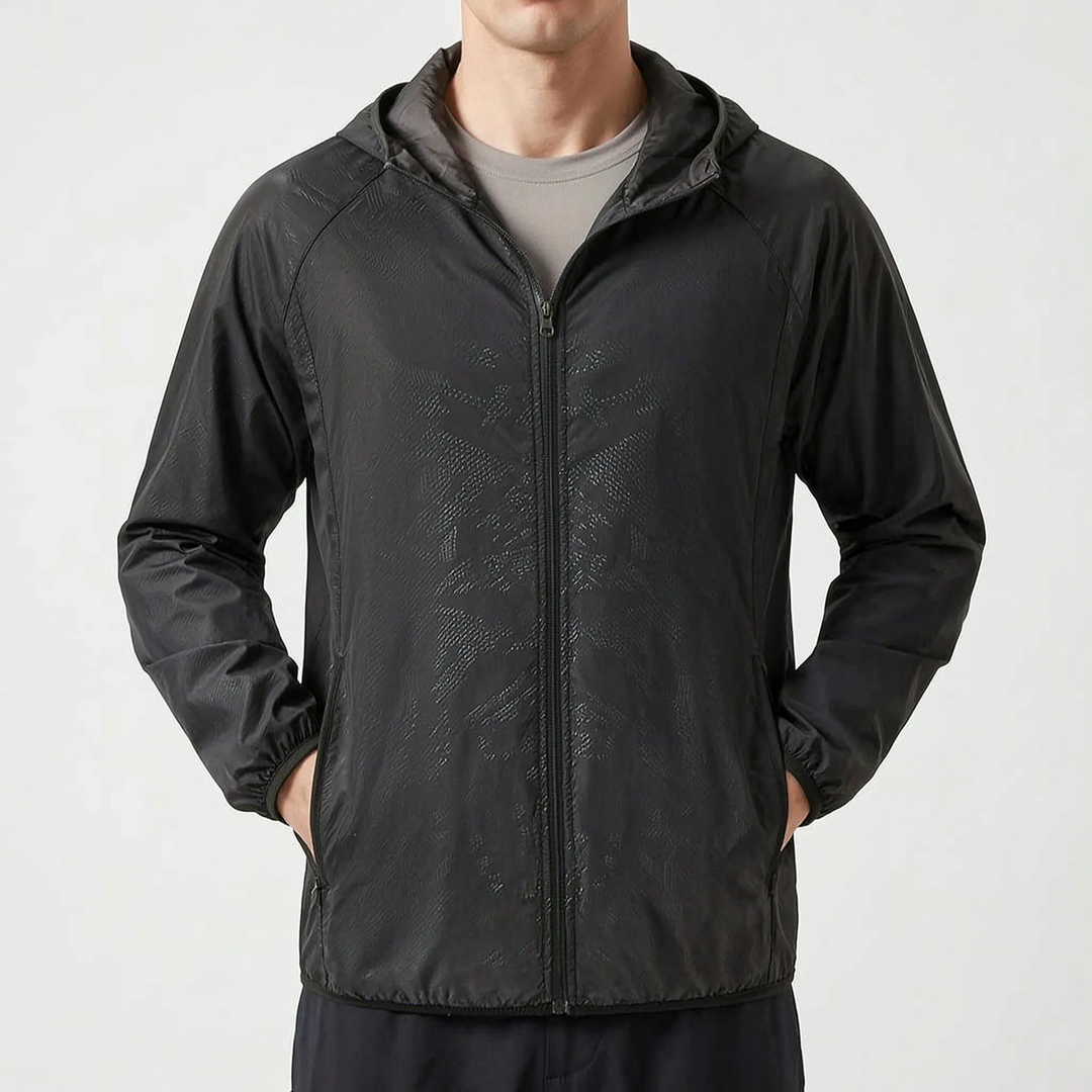 Atmungsaktive TrekLite Sportjacke, perfekt als Lauf- oder Fahrradjacke für aktive Herren & Damen.