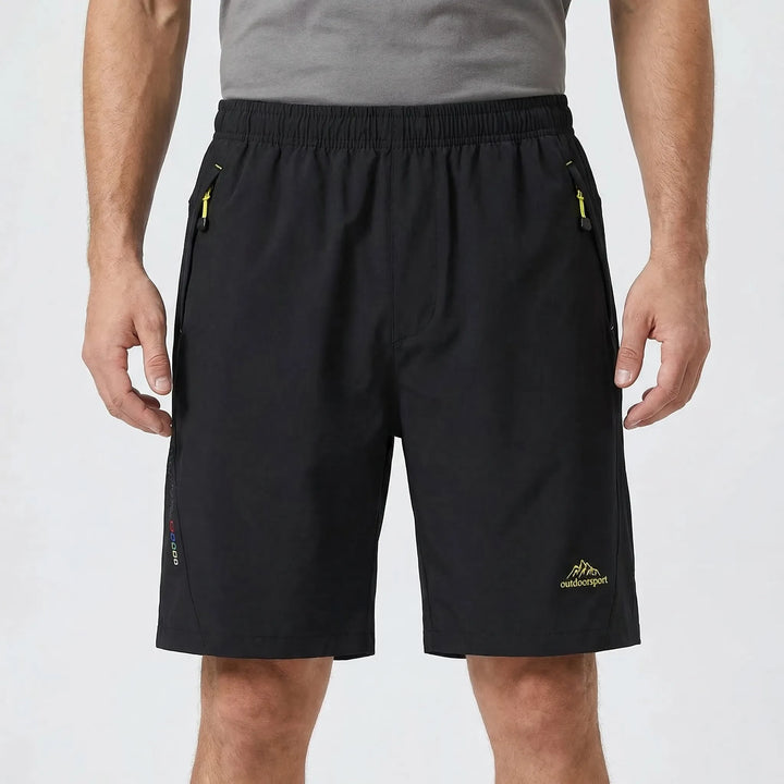 Robuste Herren Wander-Shorts mit UV-Schutz & schnelltrocknendem Stoff; perfekt für Trekking & Outdoor-Abenteuer.