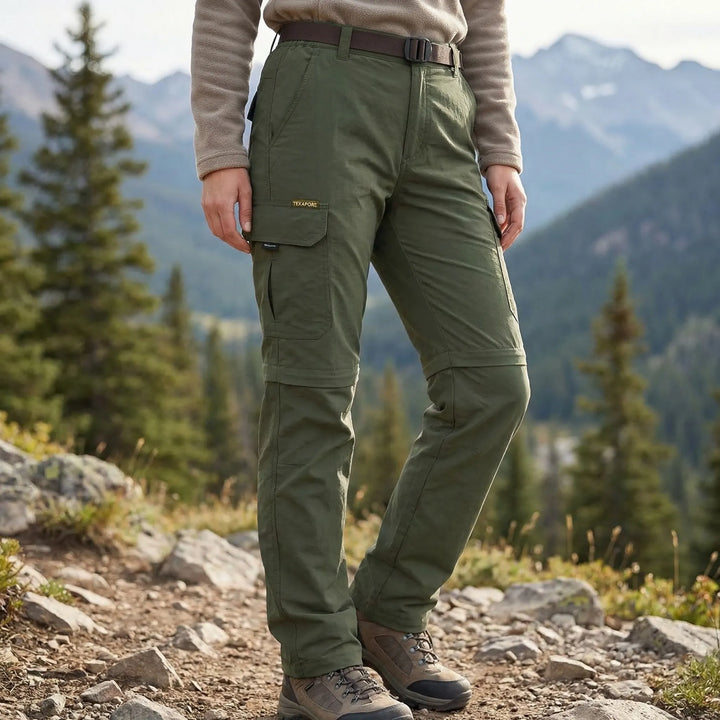 Herren Zip-Off Wanderhose, umwandelbar zur Shorts, ideal für Wandern & Outdoor. Schnelltrocknende Herrenhose.