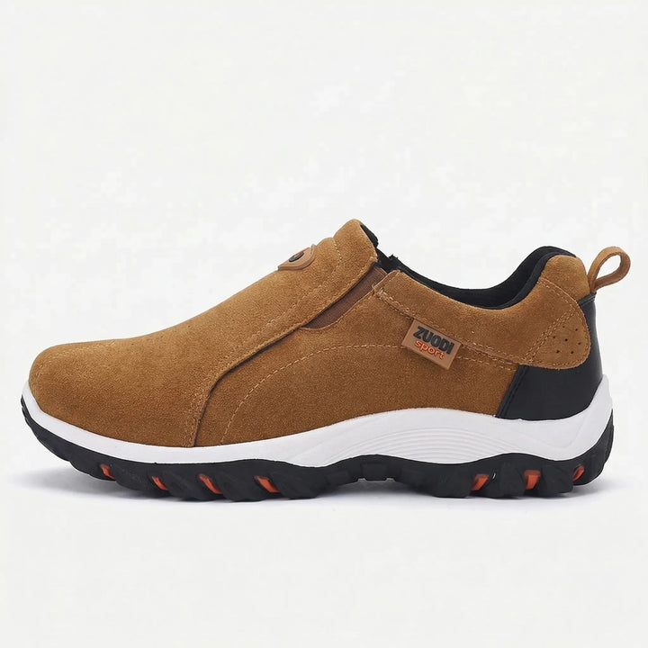 Stylischer Damen Sneaker, Slip-On Modell, ideal für Reisen & Stadtbummel.
