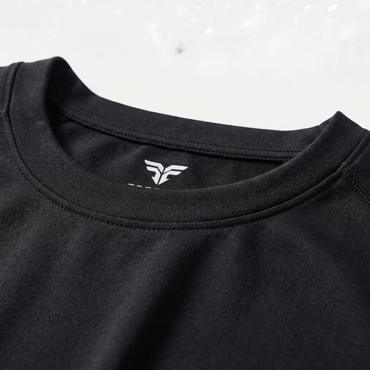 Herren Thermounterwäsche Set für optimale Wärme bis -15°C. Baselayer, elastisch & atmungsaktiv, ideal für draußen.