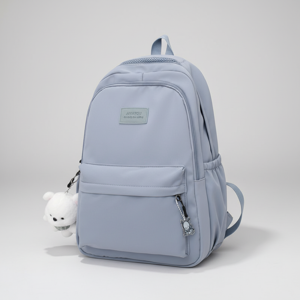 Geräumiger Vellora Rucksack mit vielen Fächern, ideal für tägliche Organisation.