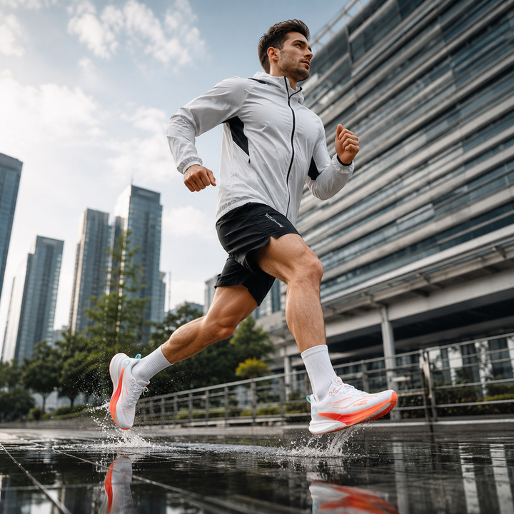 High-Tech Herrenschuh Veloxor Carbon, unterstützt deine Marathon-Ziele.
