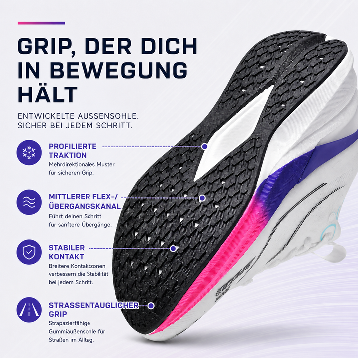 Veloxor Marathon Sneaker Herren: Top-Performance & Dämpfung für Rennen.