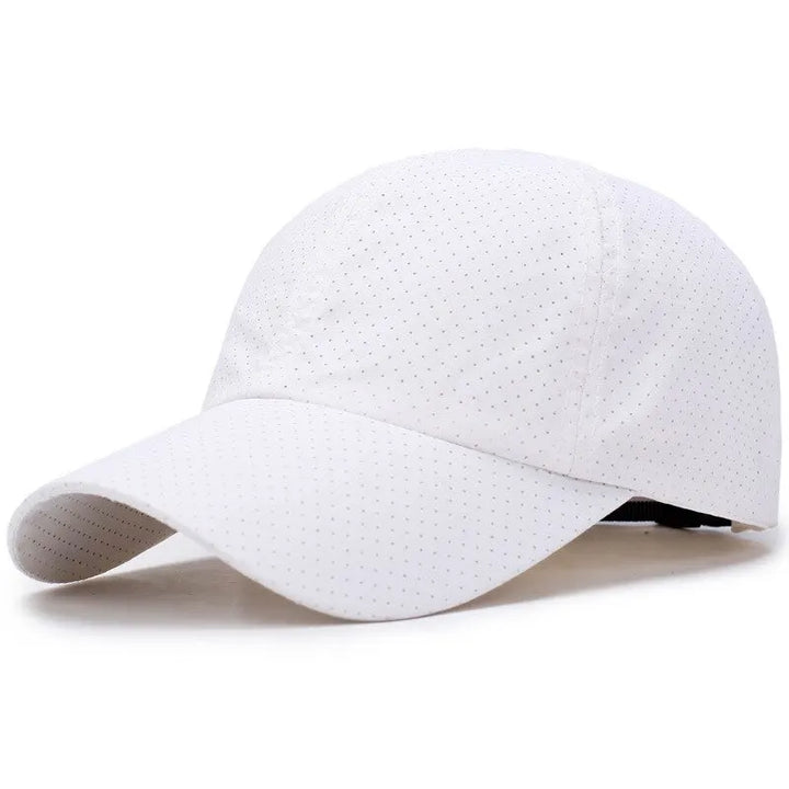 Verstellbare, atmungsaktive Baseballkappe, unisex, leicht & perforiert, ein stylisches Accessoire.