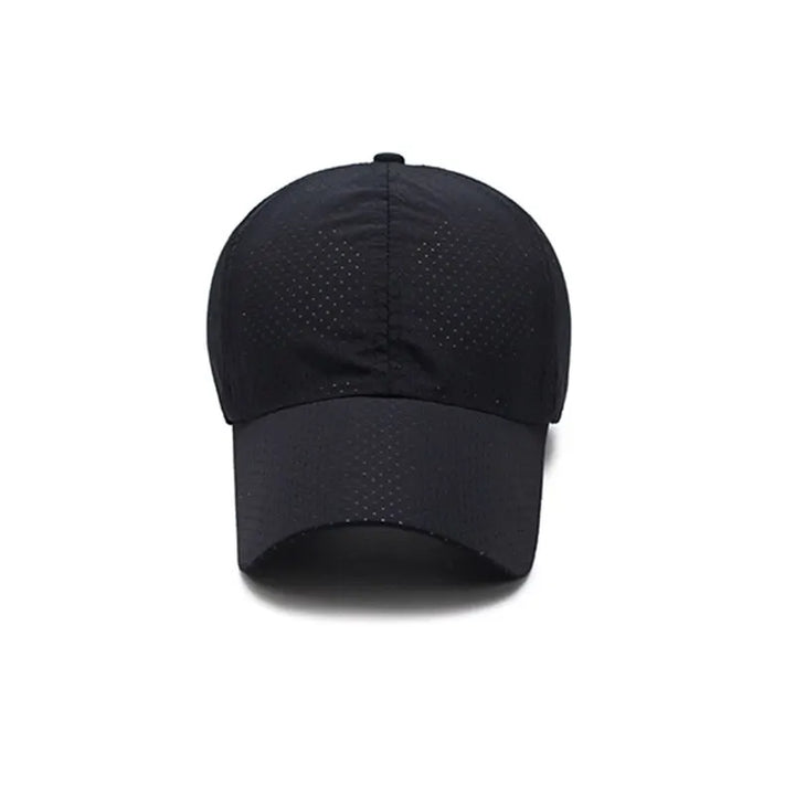 Freizeit-Baseballkappe unisex, atmungsaktiv, perforiert, verstellbare Passform für Komfort im Sommer.