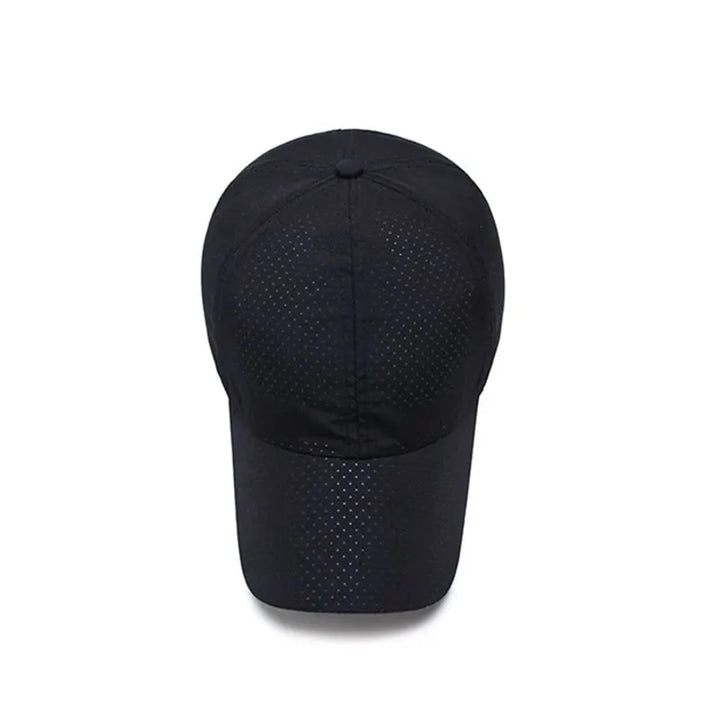 Leichte & atmungsaktive perforierte Kappe, unisex, verstellbar, ideal für Sport, Mode & Sonnenschutz.