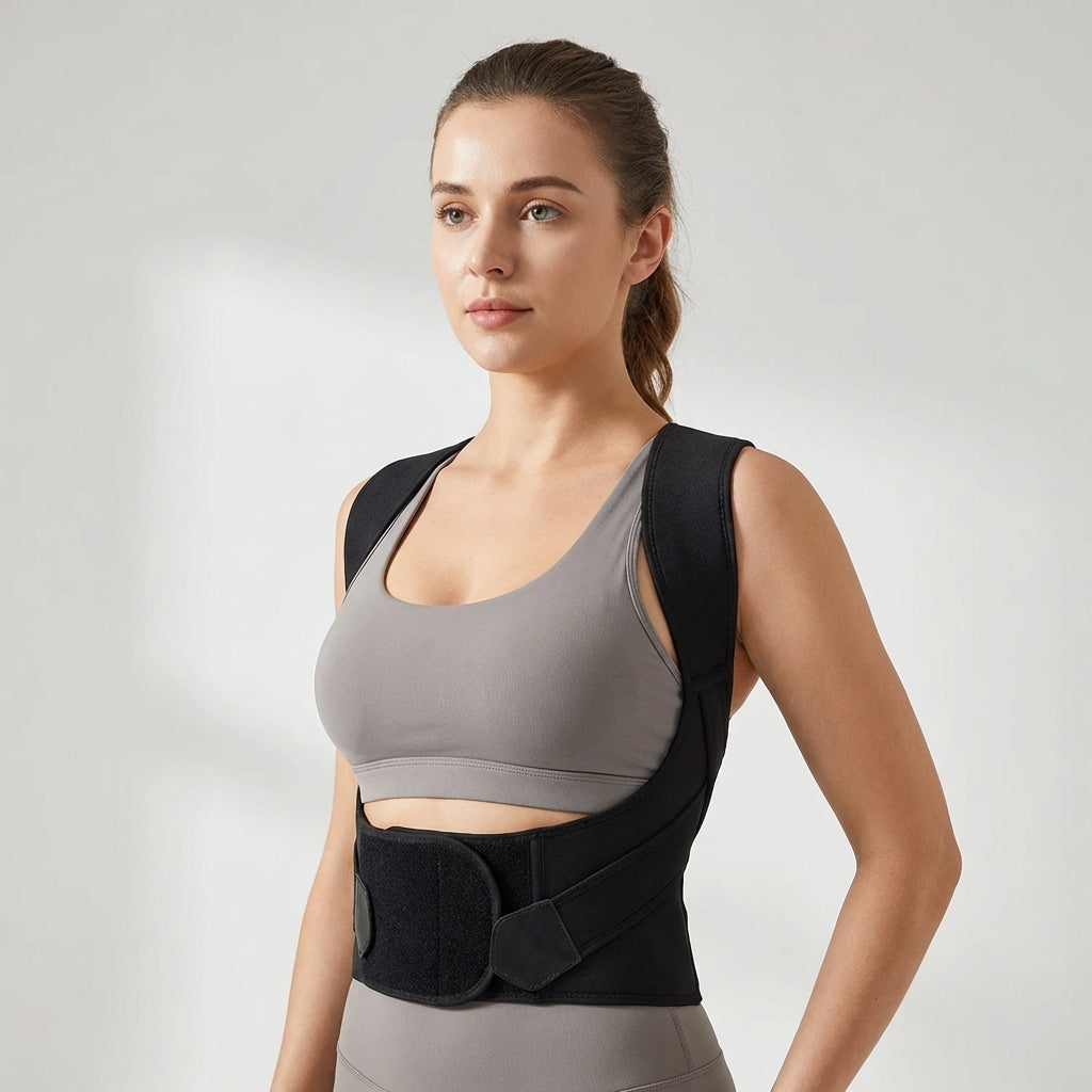 Ergonomische Rückenstütze für Unisex, hilft Rückenschmerzen zu mindern und eine gesunde, gerade Haltung zu fördern.