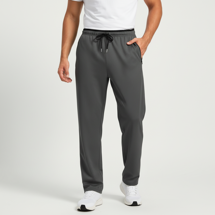 Moderne Herren Freizeithose, Slim Fit Jogger, stylisch für Sport und Casual-Look.