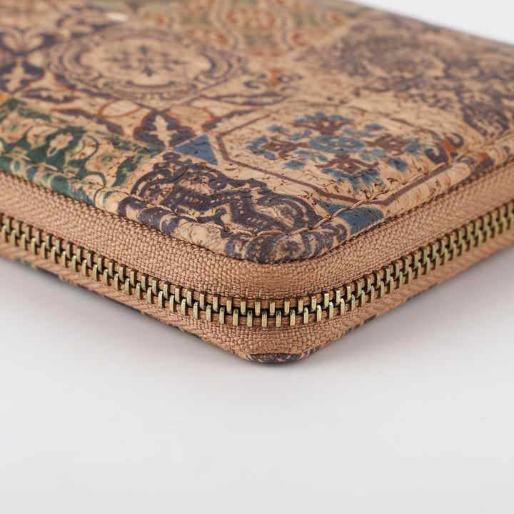 Stylisches Retro Reißverschluss-Portemonnaie, kompakter Organizer für den Alltag, Unisex Geldbörse.