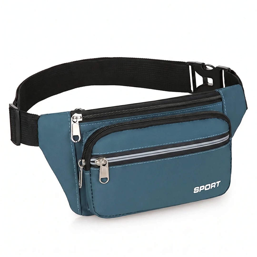 Strapazierfähige Unisex Bauchtasche mit vielen Taschen, wasserabweisend. Ideal für Outdoor & Festivals.