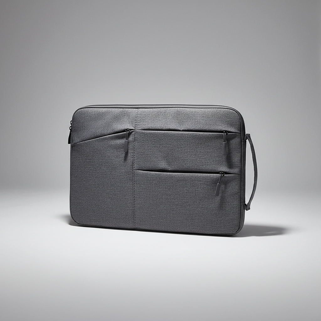 Moderne, wasserdichte Laptop-Schutzhülle, leicht und elegant für Studierende und Berufstätige.