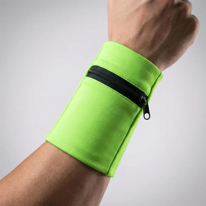 Stylische Unisex Sporthandgelenktasche, perfekt für Schlüssel & Kleingeld beim Radfahren.