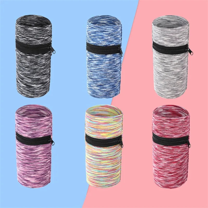 Leichte Unisex-Armbandtasche mit Reißverschluss. Ideal für Sportler, um Wertsachen zu verstauen.