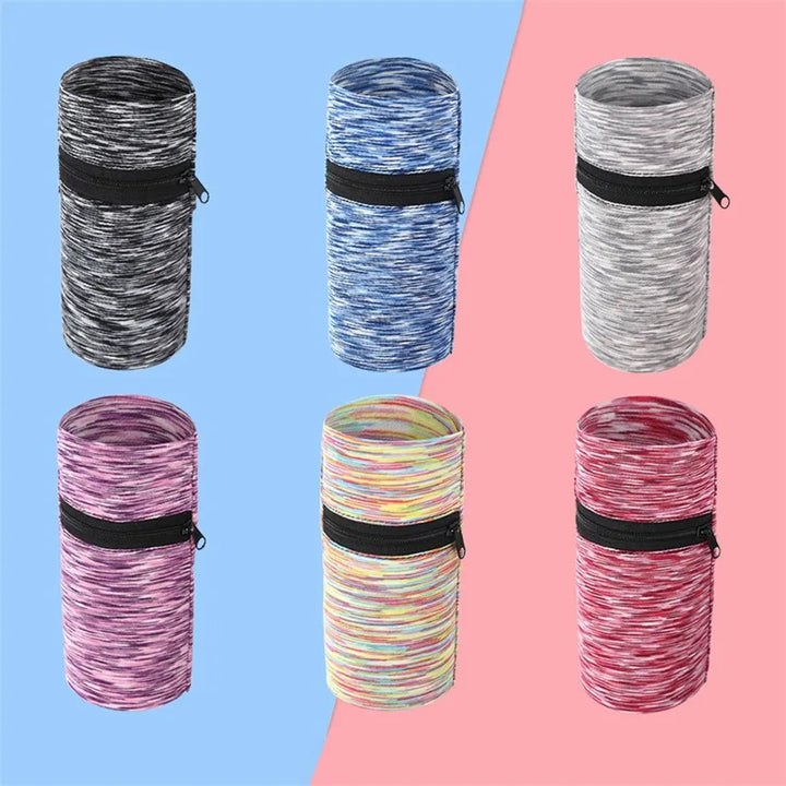 Leichte Unisex-Armbandtasche mit Reißverschluss. Ideal für Sportler, um Wertsachen zu verstauen.