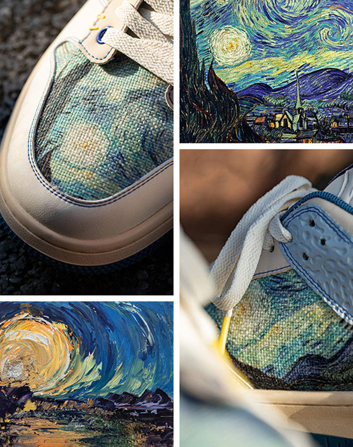 Komfortsohle der Lior Sternennacht Sneakers, die Dämpfung & Bequemlichkeit für Urban-Style bietet.