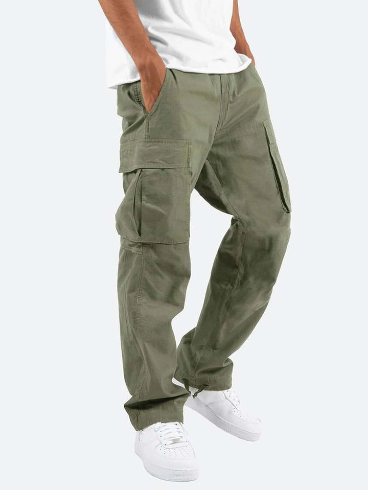 Stilvolle Herren Freizeithose, vielseitige Cargo-Stretch-Hose mit praktischen Taschen, ideal für Urban & Outdoor.
