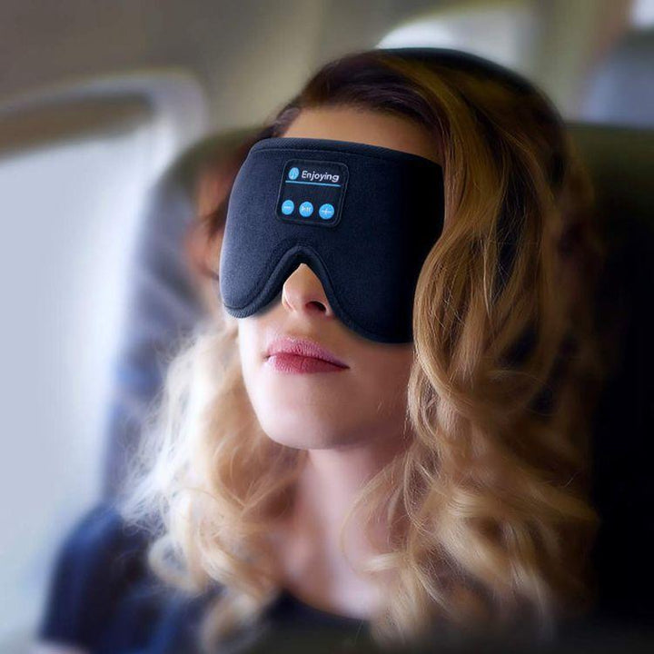 Bluetooth-Schlafmaske mit Hi-Fi-Sound für tiefen, erholsamen Schlaf; ideal zur Entspannung & als Schlafhilfe.