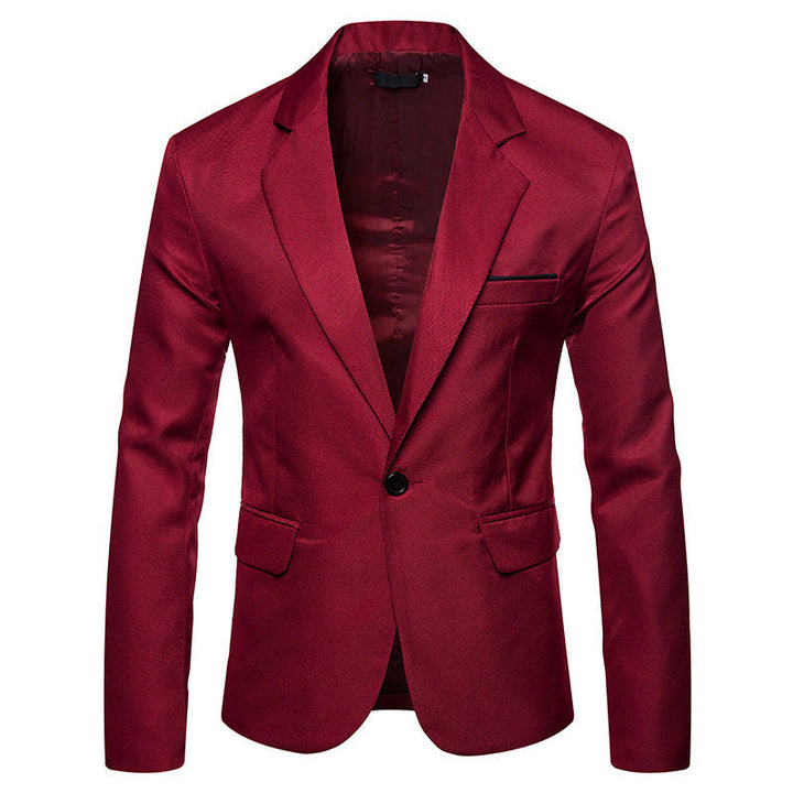 Modischer Slim Fit Herren-Blazer für elegante Anlässe. Ideal als Business Sakko oder stilvolles Party Outfit.