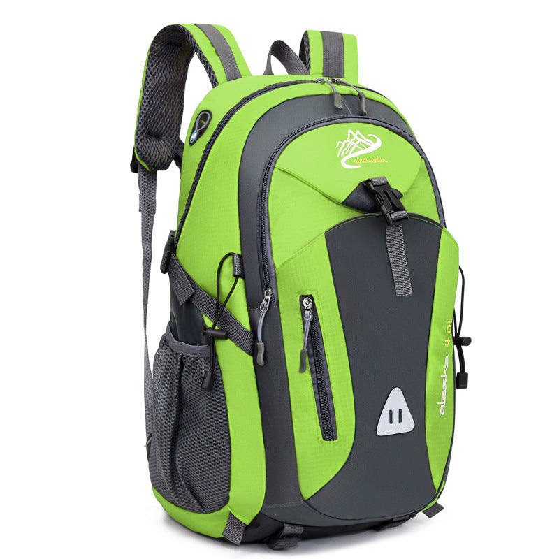 Mehrkammer-Wanderrucksack 40L, unisex, aus wasserdichtem Oxford-Stoff, ideal für Tagesausflüge & Reisen.