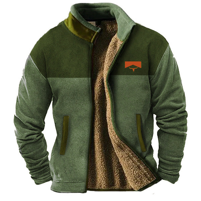 Casual Herrenjacke, leicht & warm, ideal für den Alltag. Bequeme Freizeitjacke mit Reißverschluss, vielseitig kombinierbar.