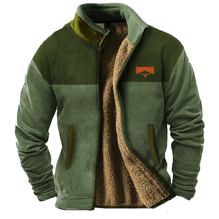 Casual Herrenjacke, leicht & warm, ideal für den Alltag. Bequeme Freizeitjacke mit Reißverschluss, vielseitig kombinierbar.