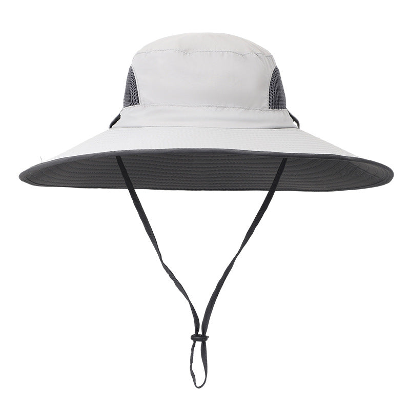 UV-Schutz-Sommerhut, unisex, mit breiter Krempe, atmungsaktiv und leichtgewichtig.