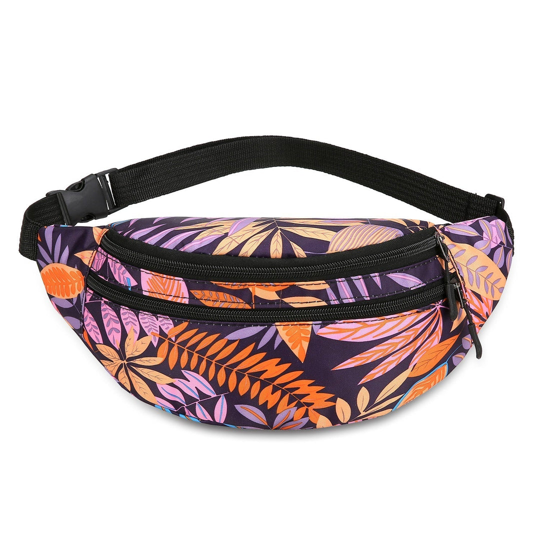 Verstellbare Nylon-Hüfttasche, wasserdicht & unisex, ideal für Jogging, Sport & den Alltag.