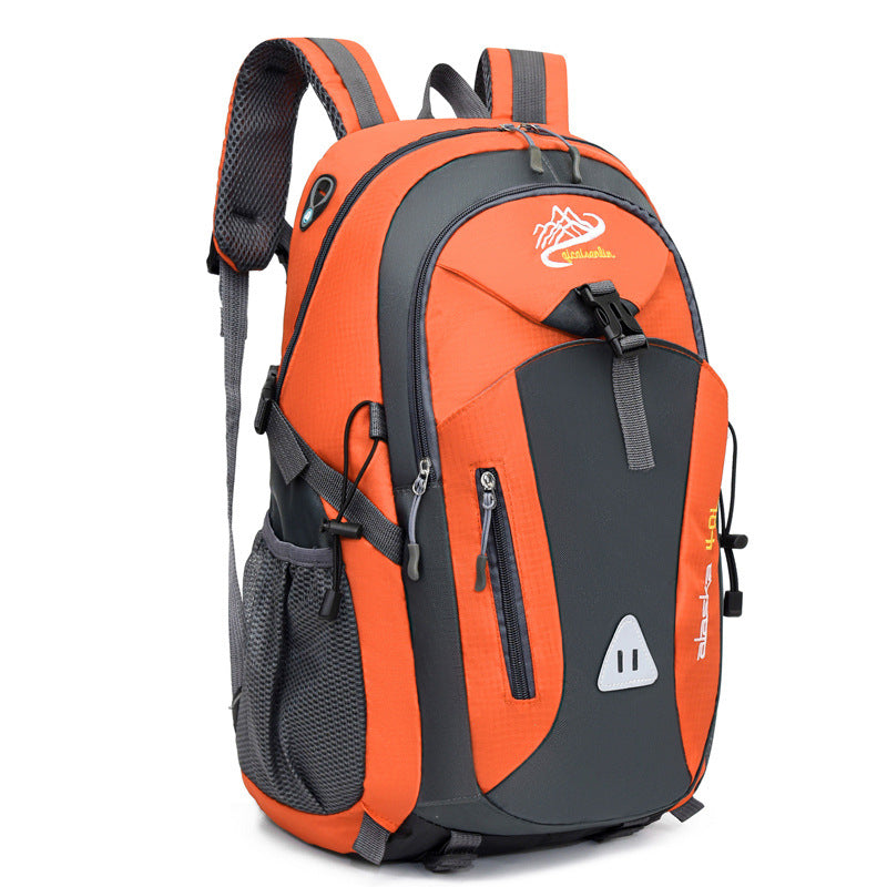 Großer 40L Rucksack für Reisen & Wanderungen, unisex, gepolstert für maximalen Tragekomfort.