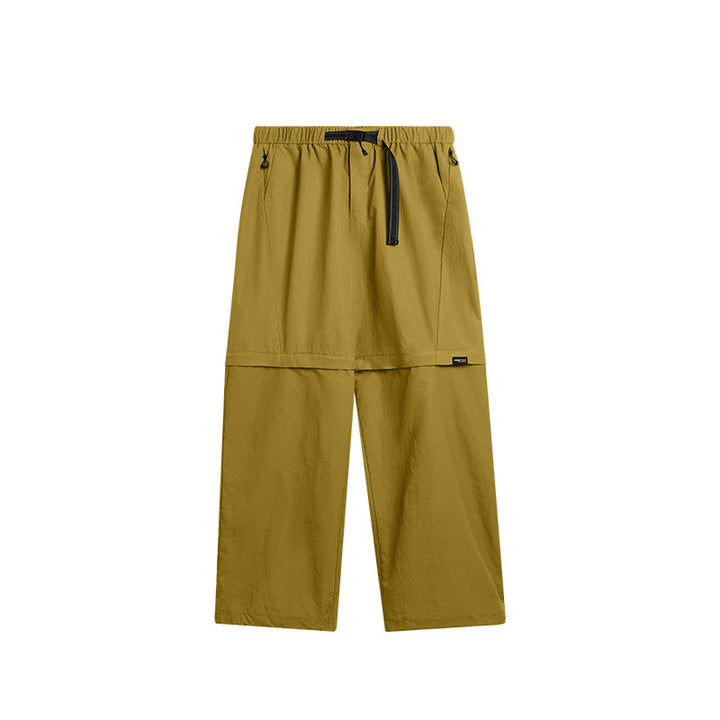 Wasserabweisende Herren Freizeithose, abzippbar, bietet Flexibilität und Komfort im Alltag.